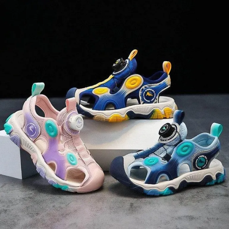 Schnürsenkellose Sneaker für Kinder – Atmungsaktive, leicht zu bindende Schuhe