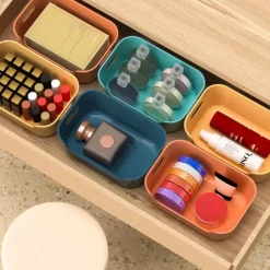 Schreibtisch-Aufbewahrungskorb – Organisationsschublade für Unordnung