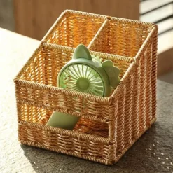 Schreibtisch-Organizer – Aufbewahrungsbehälter für Taschentücher und Stiftehalter