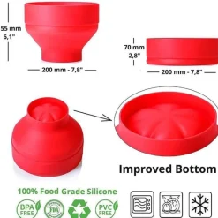 Schüssel für die Mikrowellen-Popcornmaschine – Easy Home Popcorn Popper