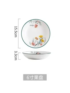 Schüssel- und Tellerset aus Bone China – Elegantes Essgeschirr für Reisnudeln