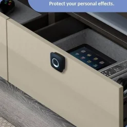 Schubladenschloss mit Fingerabdruck - Intelligentes Sicherheitsschloss gegen Diebstahl
