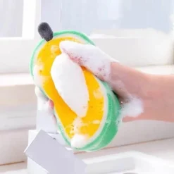 Schwamm in Fruchtform – Küchengeschirr-Reinigungswerkzeug