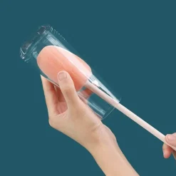 Schwammbürste mit langem Griff – Vertikales Reinigungswerkzeug für schwer erreichbare Bereiche