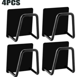 Schwammhalter aus Edelstahl für die Spüle – 4er-Pack Küchen-Organizer