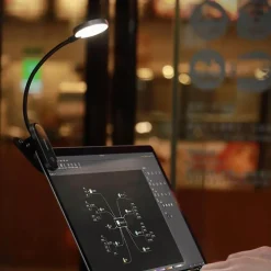 Schwanenhals-Schreibtischlampe – 360° verstellbare, flexible Beleuchtung