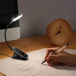 Schwanenhals-Schreibtischlampe – 360° verstellbare, flexible Beleuchtung