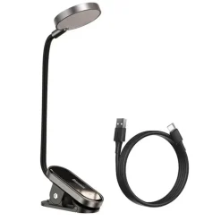 Schwanenhals-Schreibtischlampe – 360° verstellbare, flexible Beleuchtung