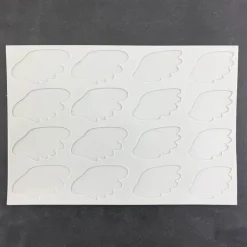 Schwanenhals-Silikonform mit 3D-Flügeln – Backdekorationswerkzeug