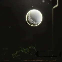 Schwebende Mondlampe – DIY Nachtlicht-Dekor