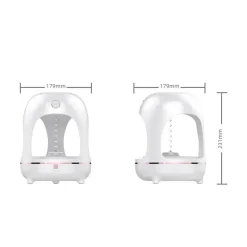 Schwebender Luftbefeuchter – Schwerelosigkeits-Luftstromdesign