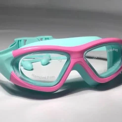 Schwimmbrille für Kinder mit Antibeschlag-UV-Schutz – Wasserfeste Schwimmausrüstung