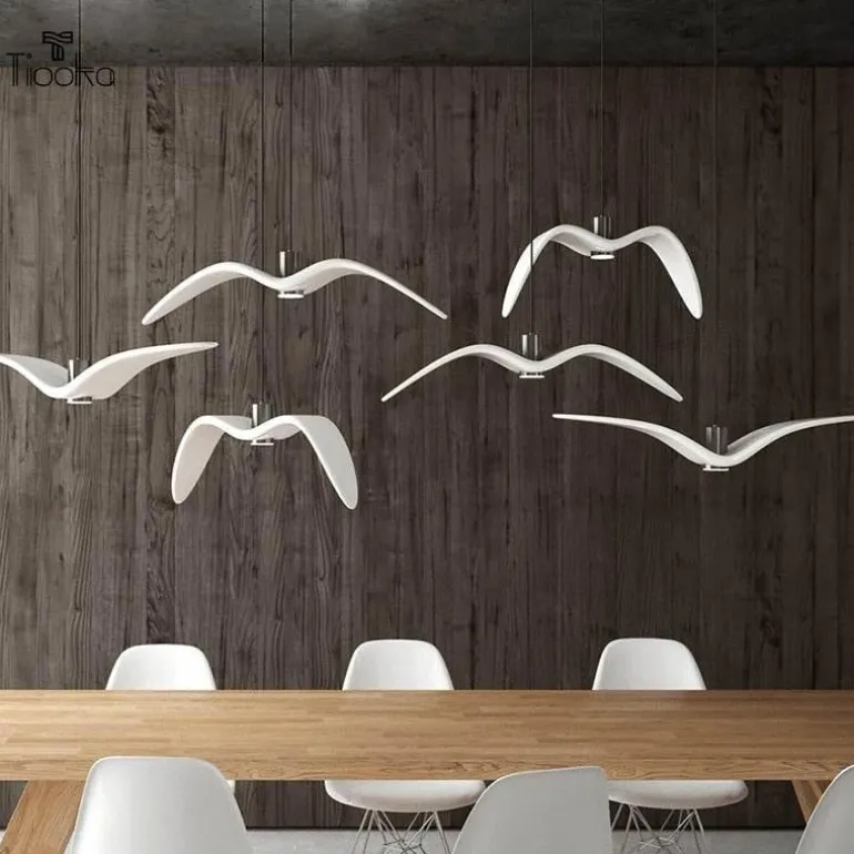 Seagull Pendant Lamp - Modern Bird-Inspired Lighting