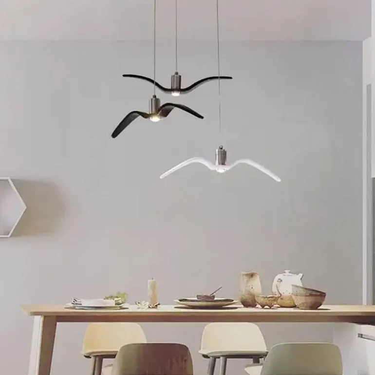 Seagull Pendant Lamp - Modern Bird-Inspired Lighting