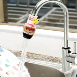 Sechsschichtiger Wasserhahn-Wasserreiniger – Fortschrittliches Steinfiltersystem