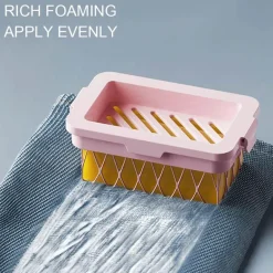 Seifenbehälter aus elastischem Netzgewebe – Seifenhalter mit hoher Elastizität