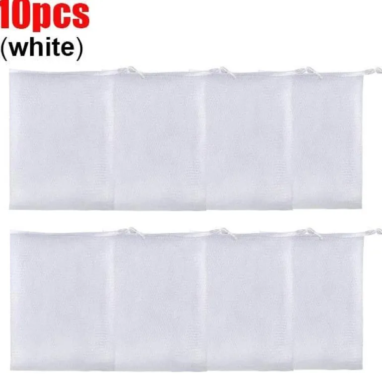 Seifen-Organizer-Taschen aus Netzstoff – 10er-Pack Aufbewahrungslösungen für Zuhause und unterwegs