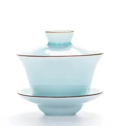 Seladon-Kung-Fu-Teeset – 140 ml Gaiwan für Pu-Erh-Tee
