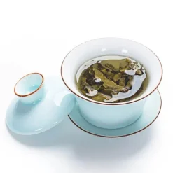 Seladon-Kung-Fu-Teeset – 140 ml Gaiwan für Pu-Erh-Tee