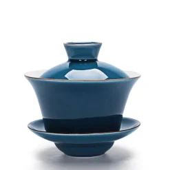 Seladon-Kung-Fu-Teeset – 140 ml Gaiwan für Pu-Erh-Tee
