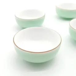 Seladon-Kung-Fu-Teetassen-Set – grüne Porzellan-Teetassen