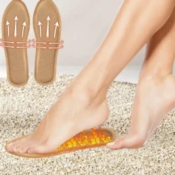 Selbsterwärmende, nicht elektrische Fußwärmkissen für den Winter