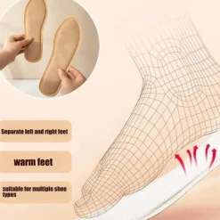 Selbsterwärmende, nicht elektrische Fußwärmkissen für den Winter