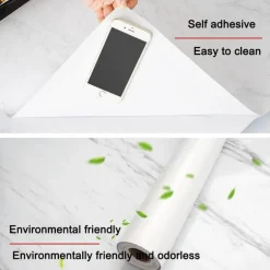 Selbstklebende, wasserdichte Tapete mit Marmoreffekt