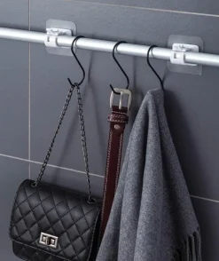 Selbstklebender Gardinenstangenhalter – einfach zu installierende Fensterbeschläge