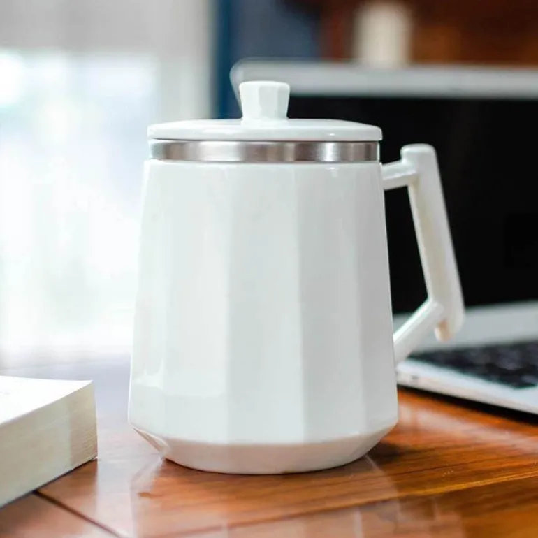 Selbstmischender Kaffeebecher aus Edelstahl – Automatische Kaffeetasse