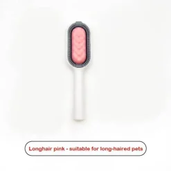 Selbstreinigende Fellpflegebürste für Haustiere – Fellpflegewerkzeug für Hunde und Katzen