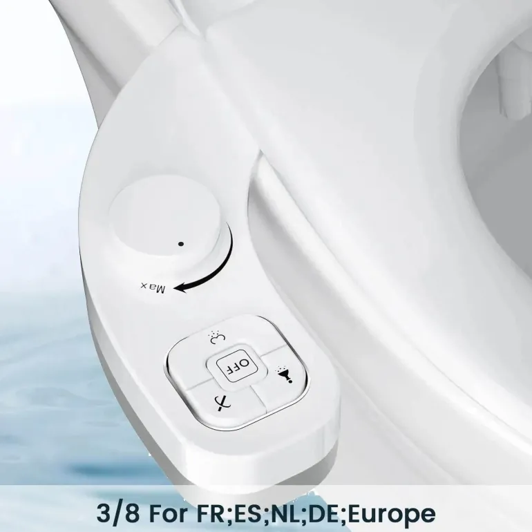 Selbstreinigendes Bidet mit Doppeldüse – Hygienisches Badezimmer-Upgrade