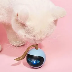 Selbstrotierendes Katzenspielzeug – Interaktives, rotierendes Haustierspielzeug