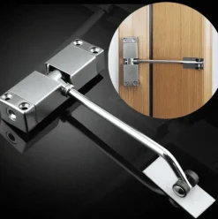 Selbstschließendes Türscharnier aus Edelstahl – verstellbare, langlebige Hardware