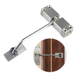 Selbstschließendes Türscharnier aus Edelstahl – verstellbare, langlebige Hardware