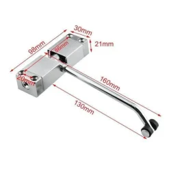 Selbstschließendes Türscharnier aus Edelstahl – verstellbare, langlebige Hardware