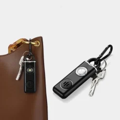 Selbstverteidigungsalarm-Schlüsselanhänger - Persönliches Sicherheitswarngerät
