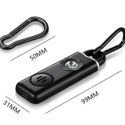Selbstverteidigungsalarm-Schlüsselanhänger - Persönliches Sicherheitswarngerät