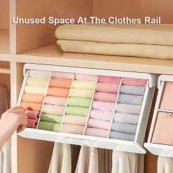 Self-Adhesive Closet Organizer - Space-Saving Storage Solution