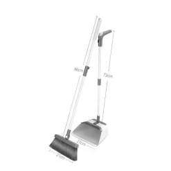 Self-Cleaning Foldable Broom Dustpan - Innovative Cleaning Tool