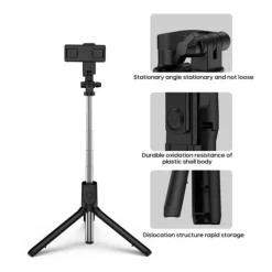 Selfie-Ring-Stativ – Faltbarer Ständer für Handykameras