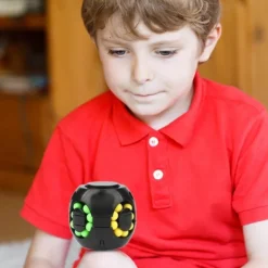 Sensorisches Anti-Stress-Würfelspielzeug - Rotierendes Lernspielzeug