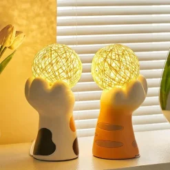 Sepak Takraw Balllampe – Dekorative Sport-Schreibtischleuchte