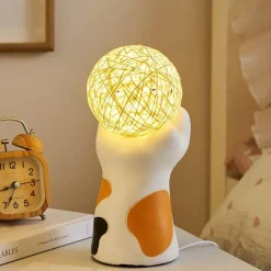 Sepak Takraw Balllampe – Dekorative Sport-Schreibtischleuchte