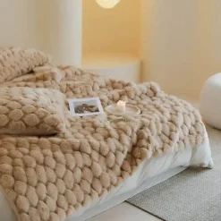 Serena Pelzdecke – weiche, gemütliche Überwurfdecke