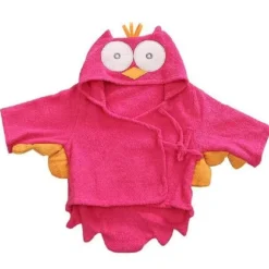 Süßes Baby-Badetuch mit blauem Hai - Plüsch-Badetuch für Kleinkinder