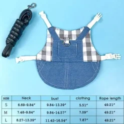 Süßes Kaninchen-Jeanskleid - Entzückendes Jeanskleid für Kinder