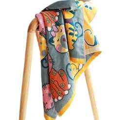 Süßes Katzen-Badetuch – schnelltrocknendes, saugfähiges Handtuch