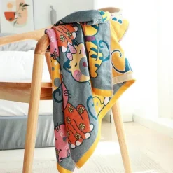 Süßes Katzen-Badetuch – schnelltrocknendes, saugfähiges Handtuch