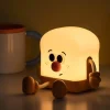 Süßes Toast-Nachtlicht – Dekorative Lampe für Kinder